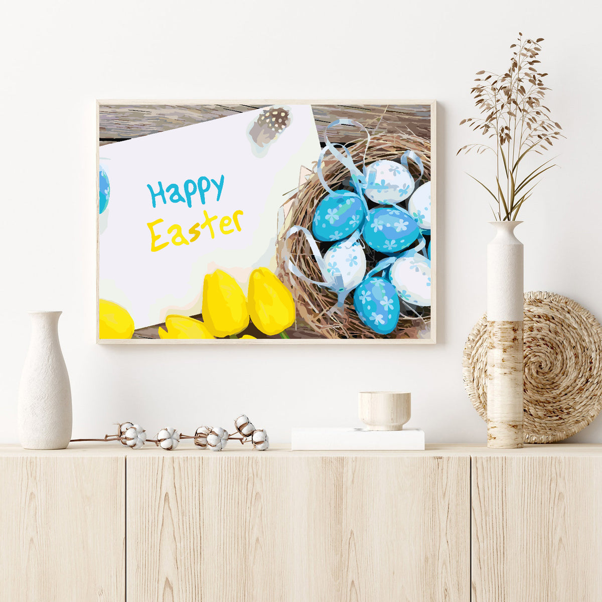 Painting by numbers - Happy Easter 4295