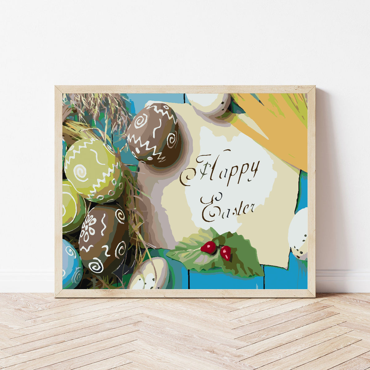 Painting by numbers - Happy Easter 4297