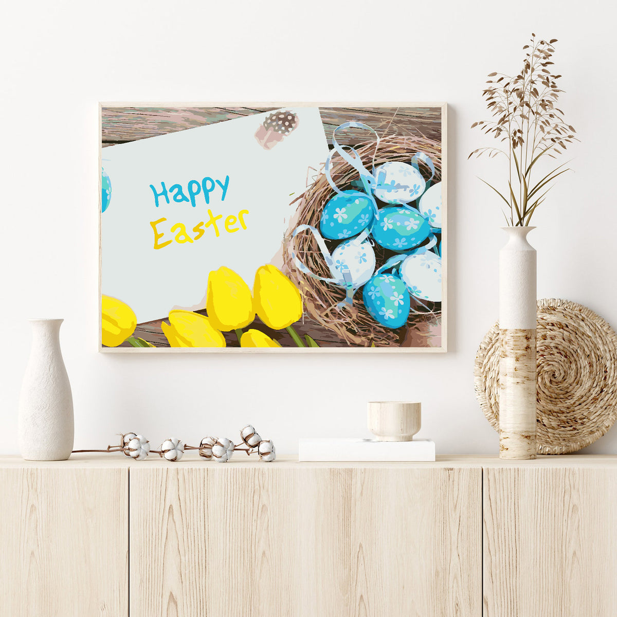 Painting by numbers - Easter Eggs 4304