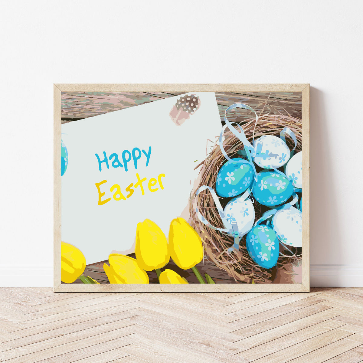 Painting by numbers - Easter Eggs 4304