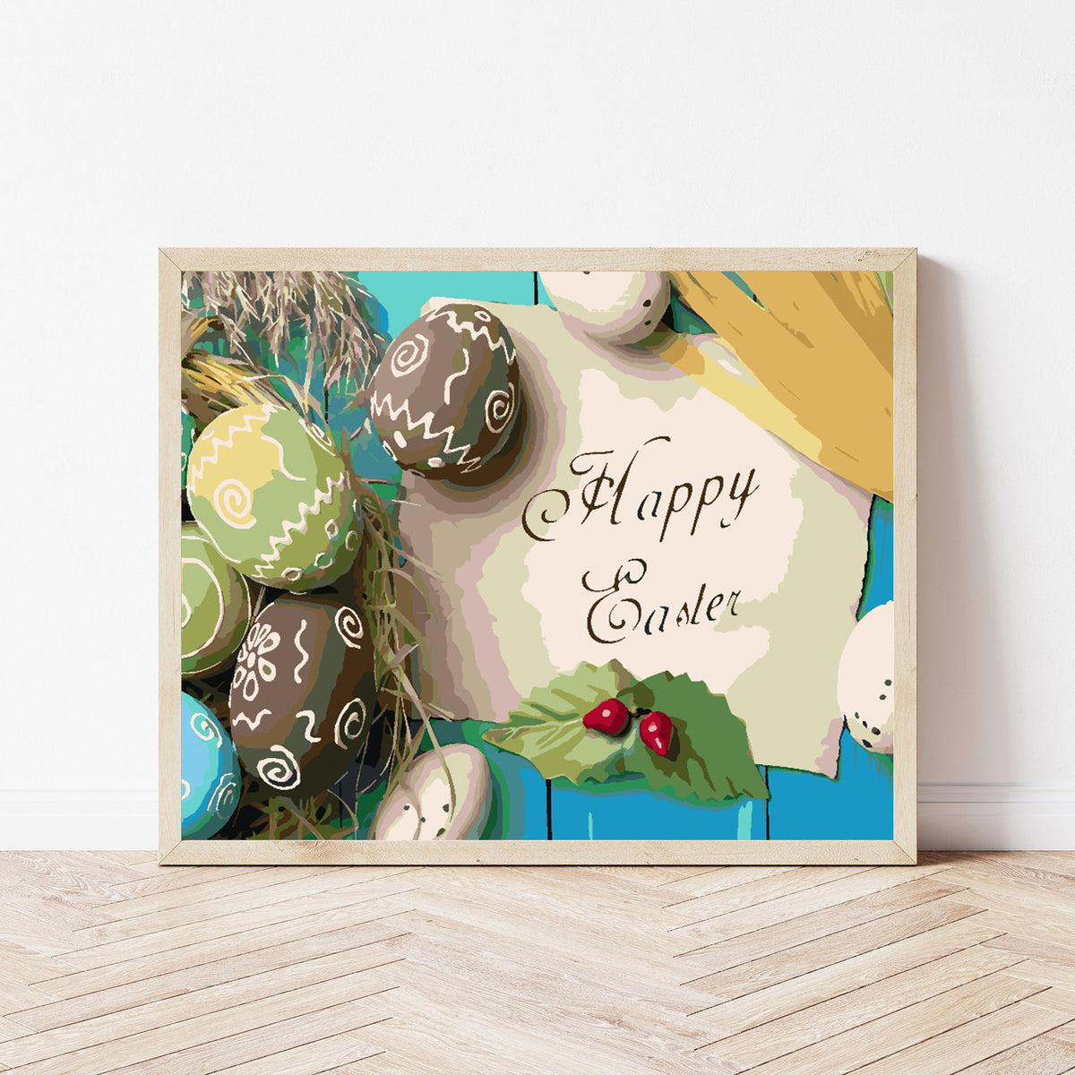 Painting by numbers - Happy Easter 4306