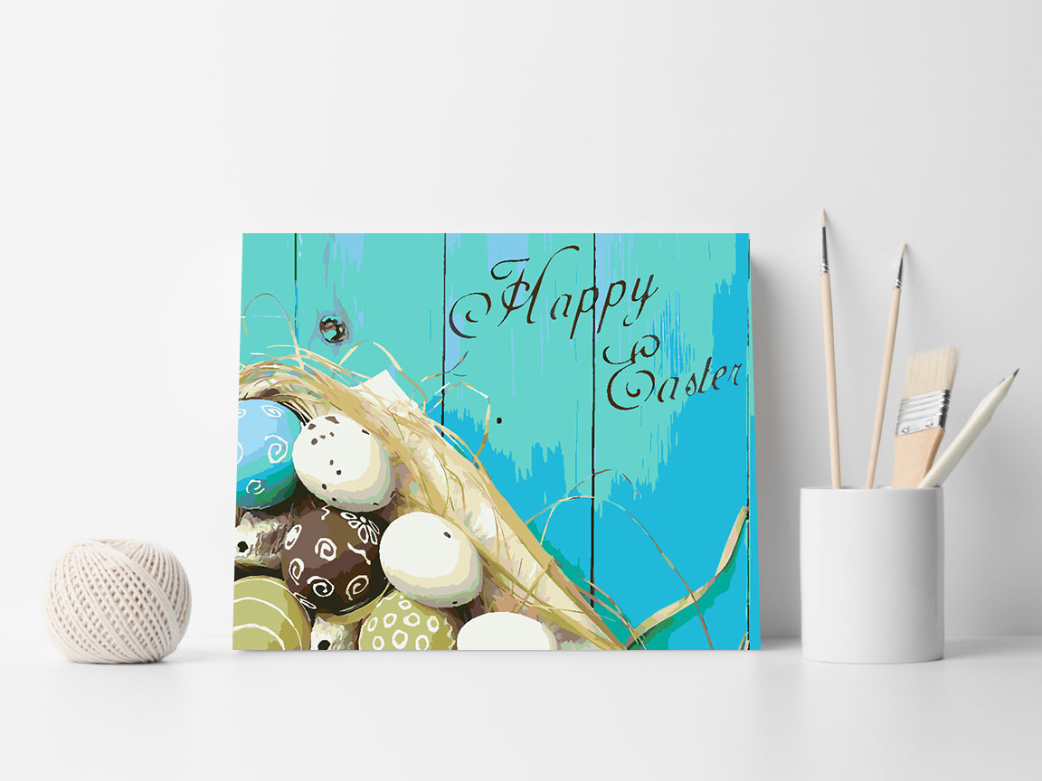 Painting by numbers - Happy Easter 4308