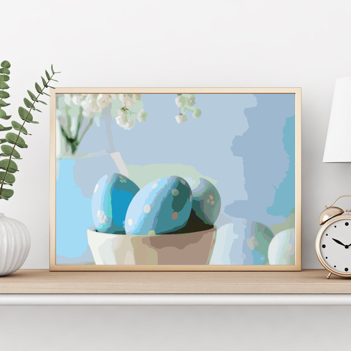Painting by numbers - Easter Eggs 4309