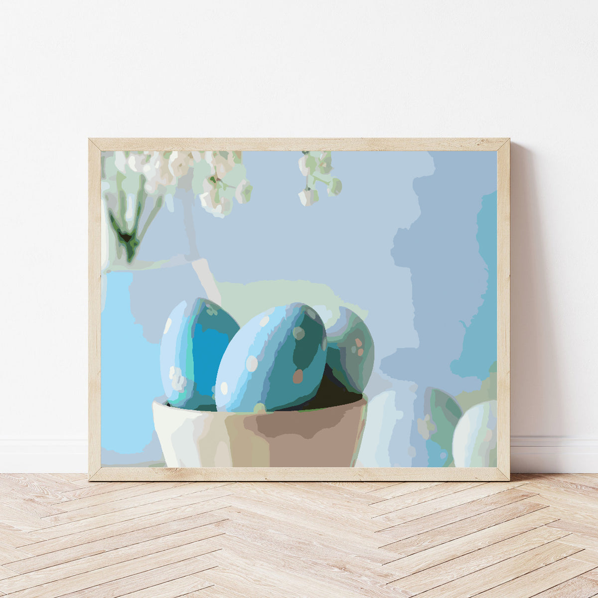 Painting by numbers - Easter Eggs 4309