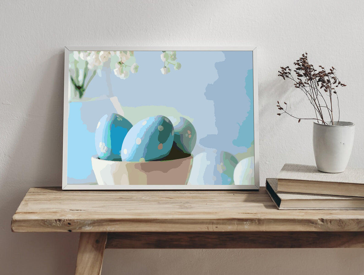 Painting by numbers - Easter Eggs 4309