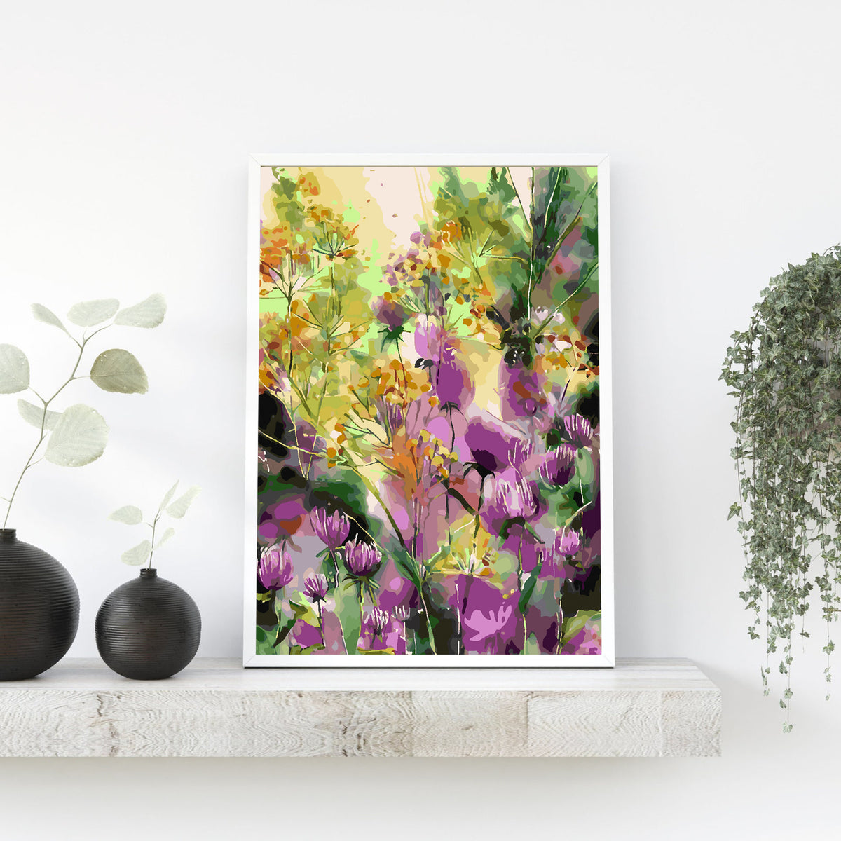 Painting by numbers - Flowers 4330