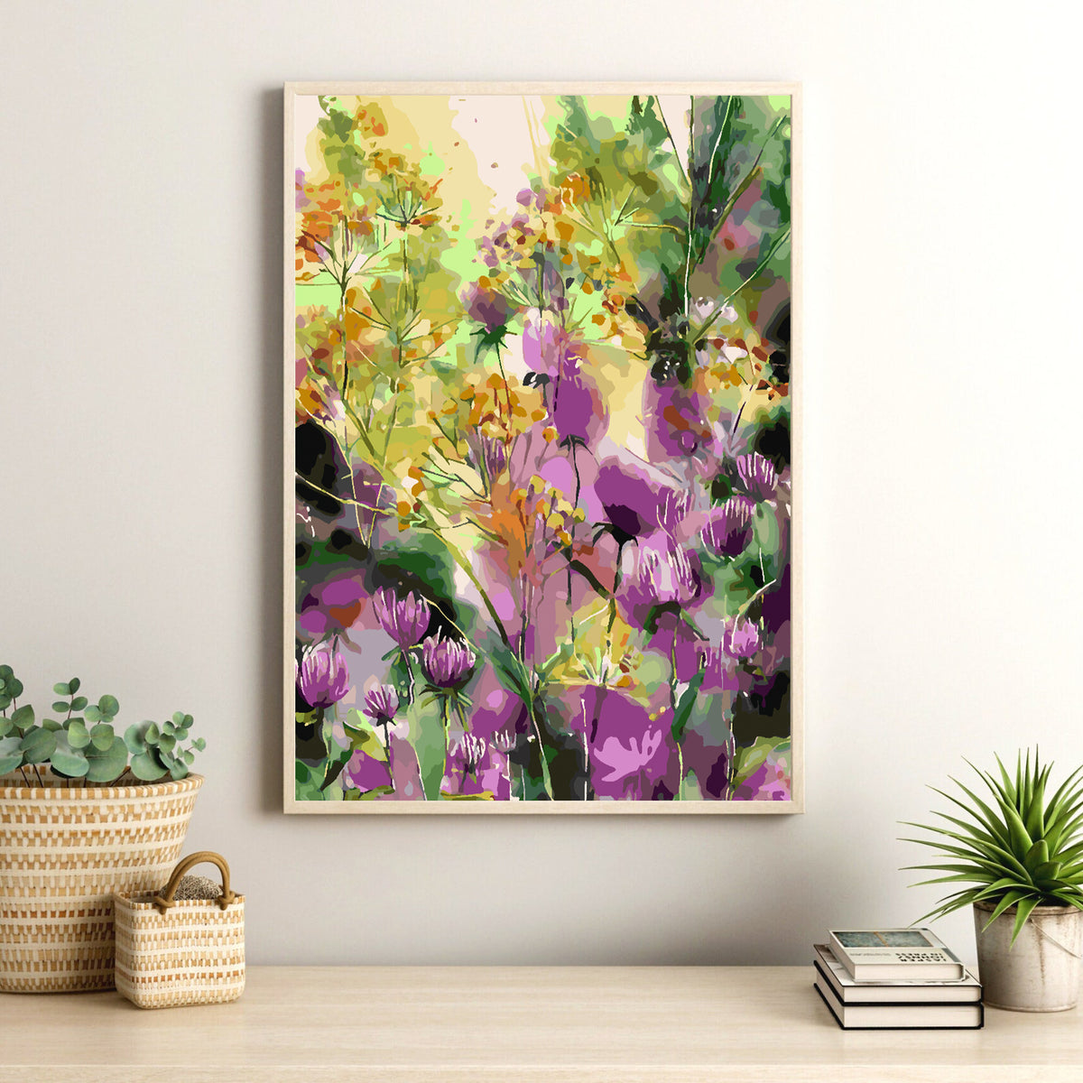 Painting by numbers - Flowers 4330