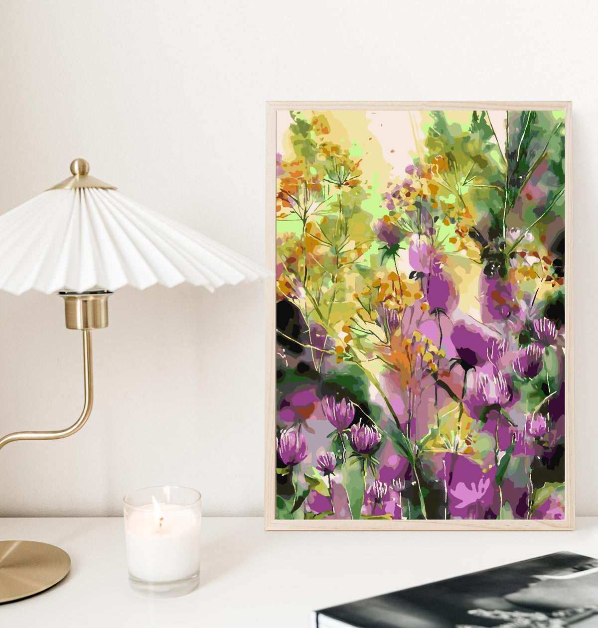 Painting by numbers - Flowers 4330