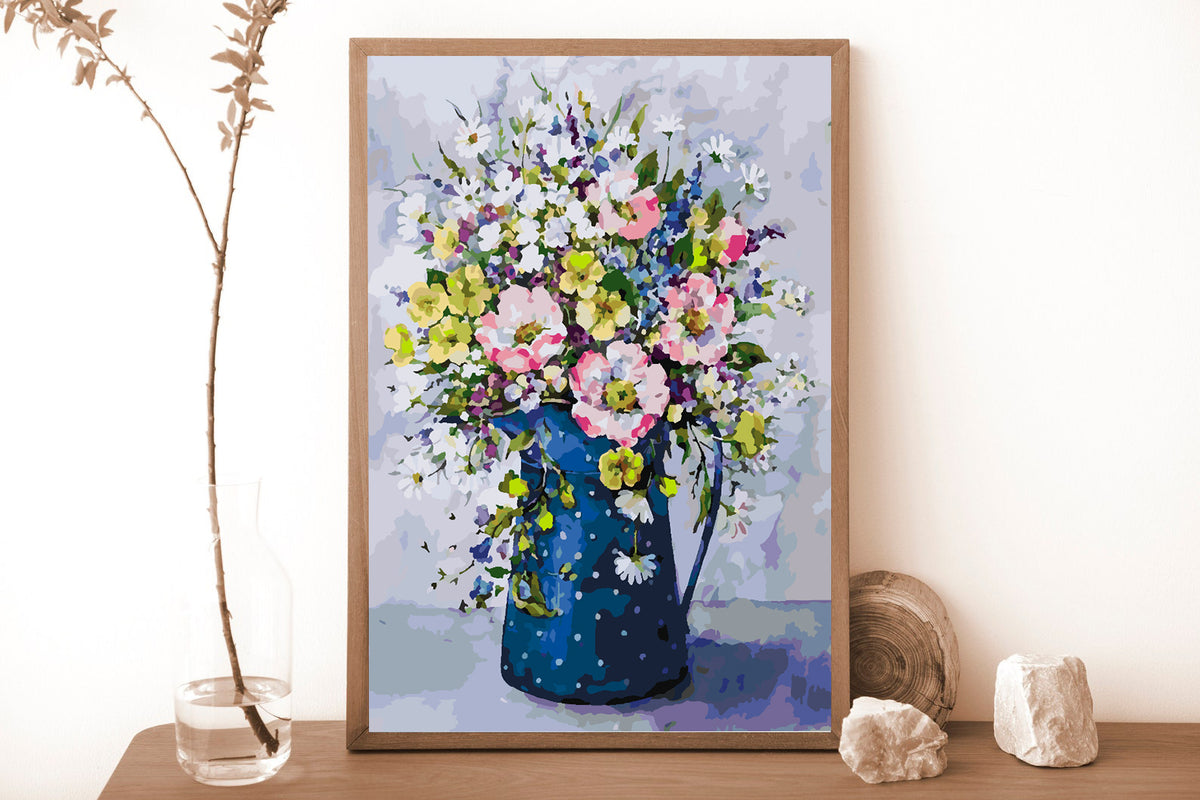 Paint by numbers - Flowers in a Vase 4337