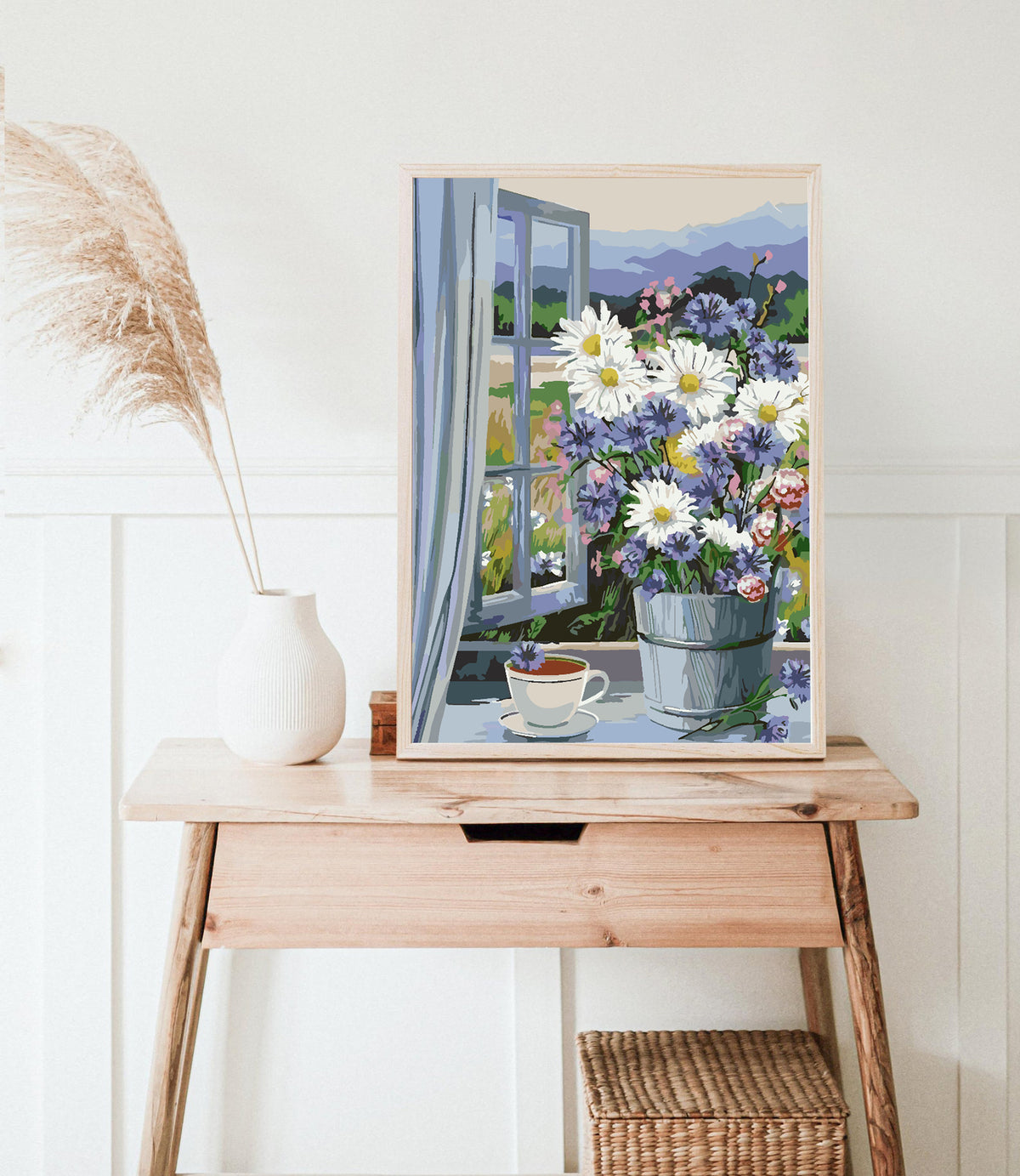 Paint by numbers - Flowers in a Vase Spring 4342