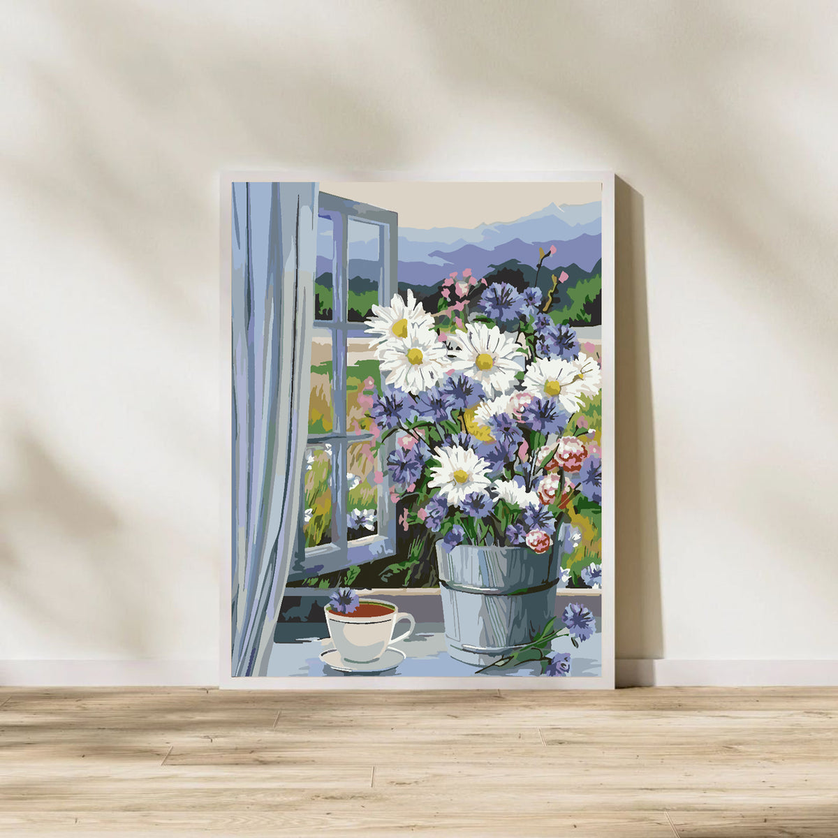 Paint by numbers - Flowers in a Vase Spring 4342
