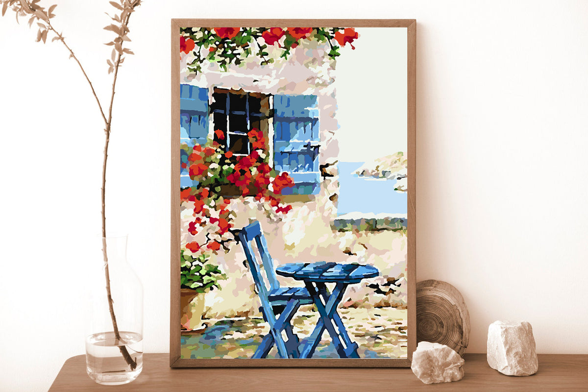 Painting by numbers - Seascape 4348