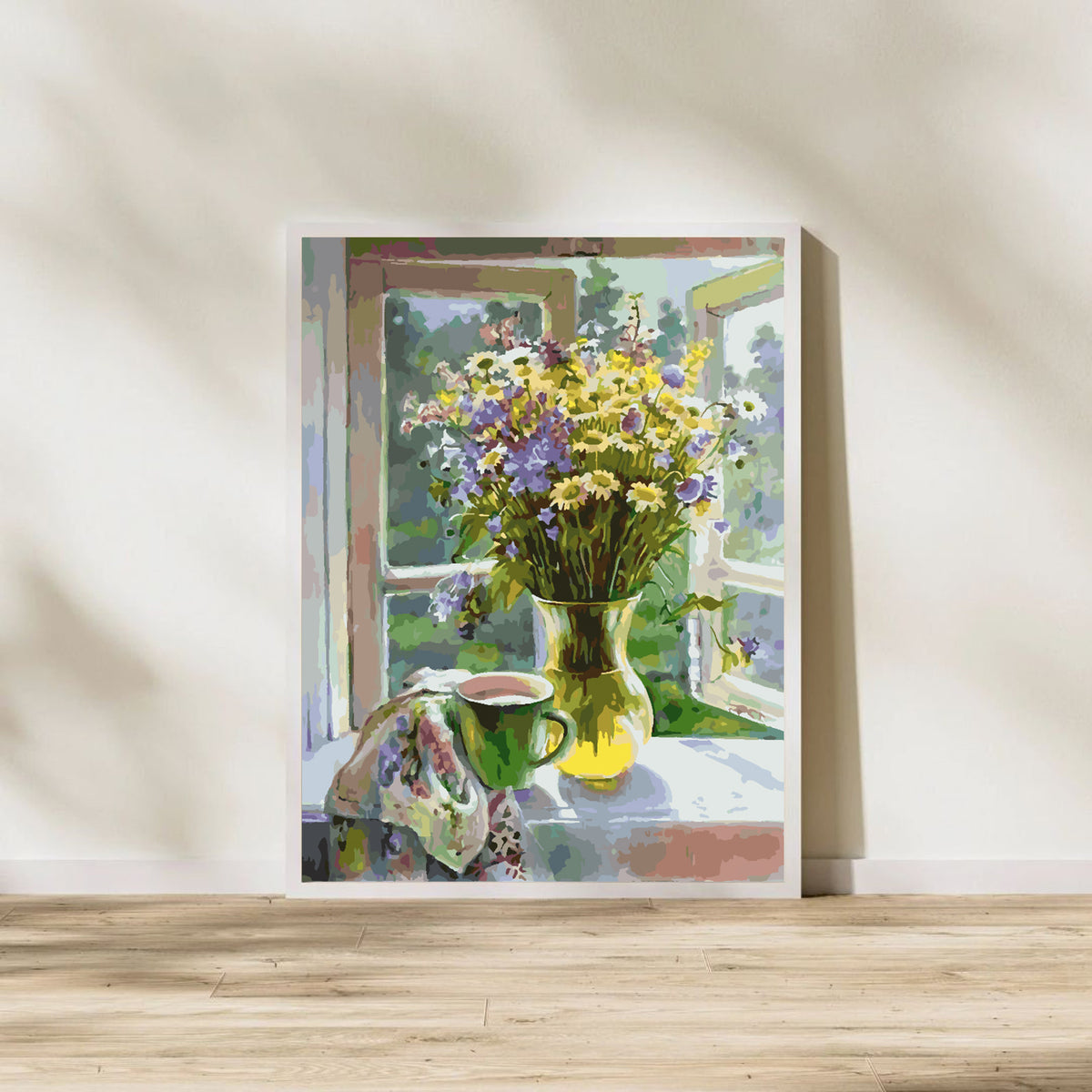Paint by numbers - Flowers in a Vase 4358