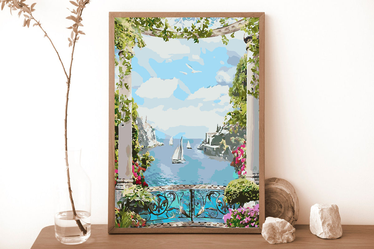 Painting by numbers - Landscape 4361