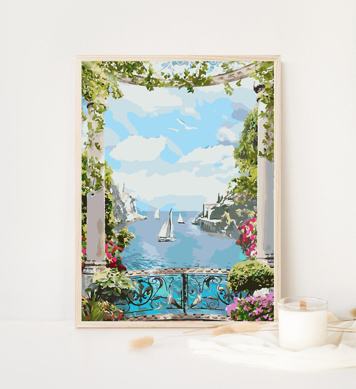 Painting by numbers - Landscape 4361