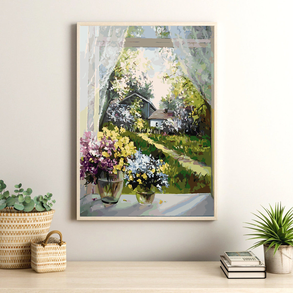 Paint by numbers - Flowers in a Vase 4374