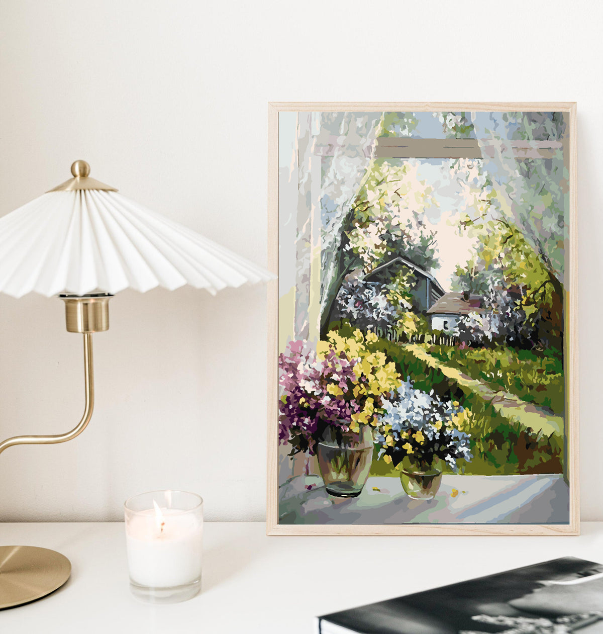 Paint by numbers - Flowers in a Vase 4374