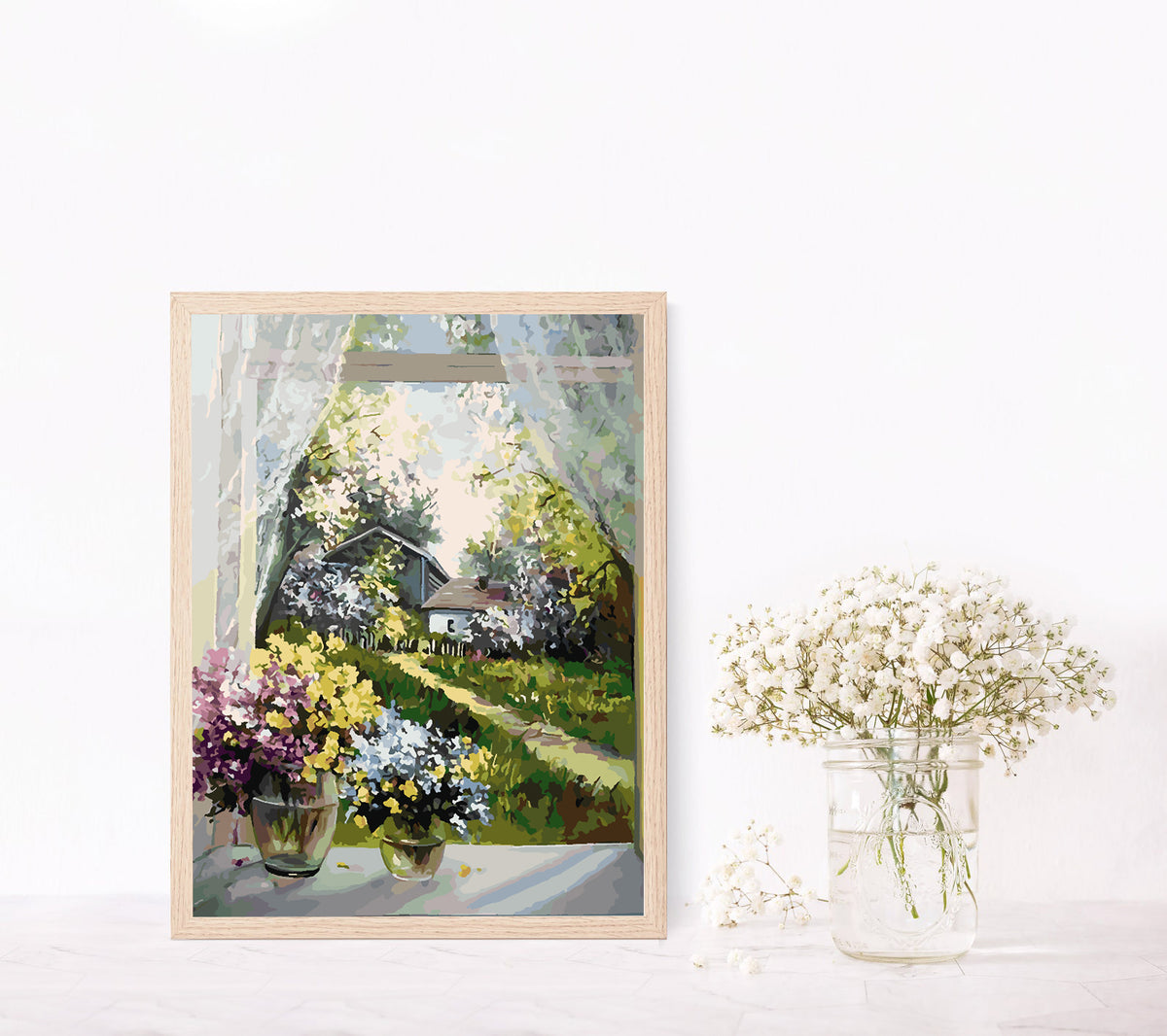 Paint by numbers - Flowers in a Vase 4374