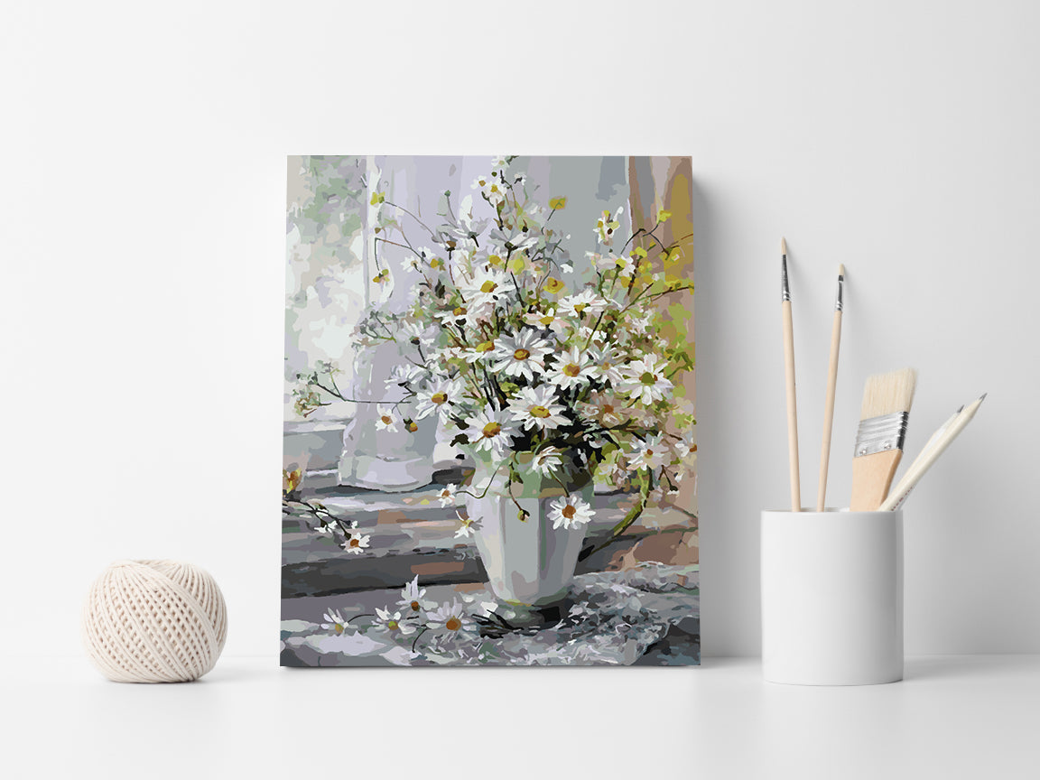 Paint by numbers - Flowers in a Vase 4377
