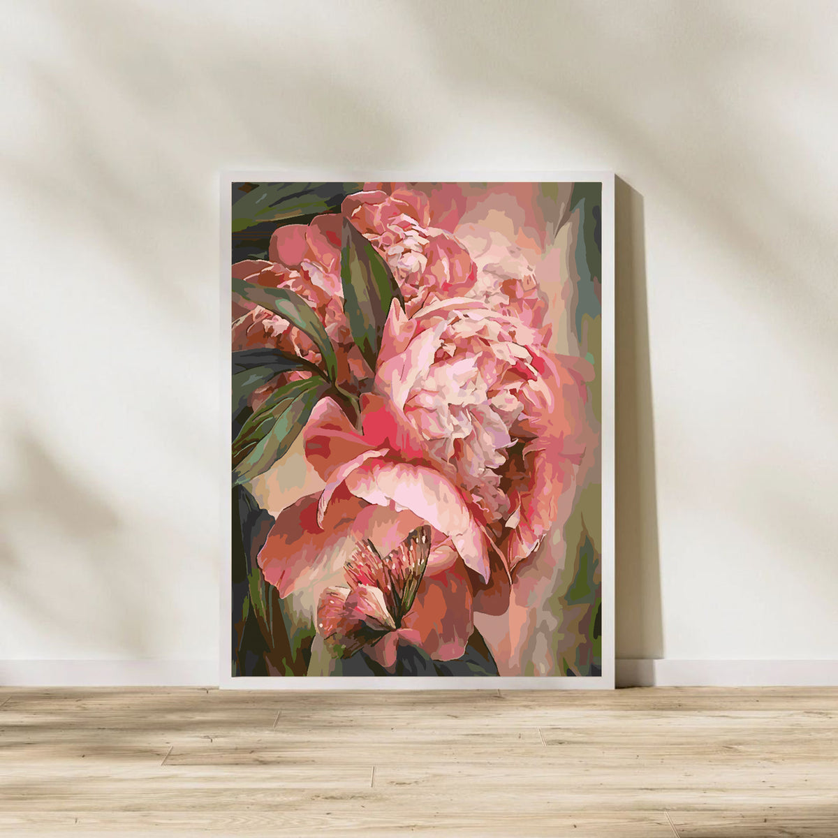 Paint by numbers - Flowers and Butterfly 4379