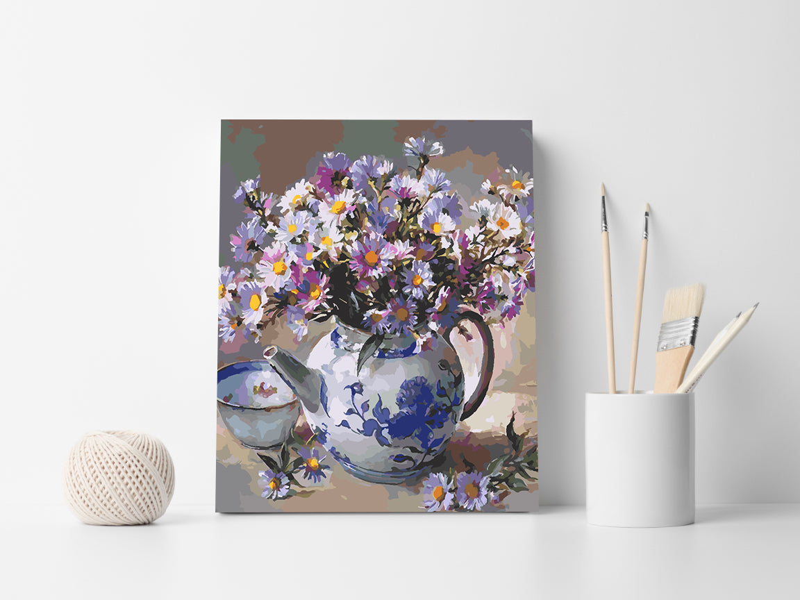 Paint by numbers - Flowers in a Vase 4392