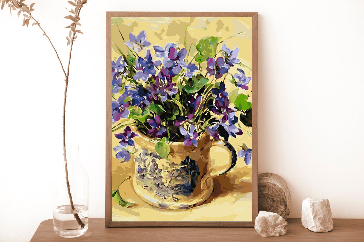 Paint by numbers - Flowers in a Vase 4393