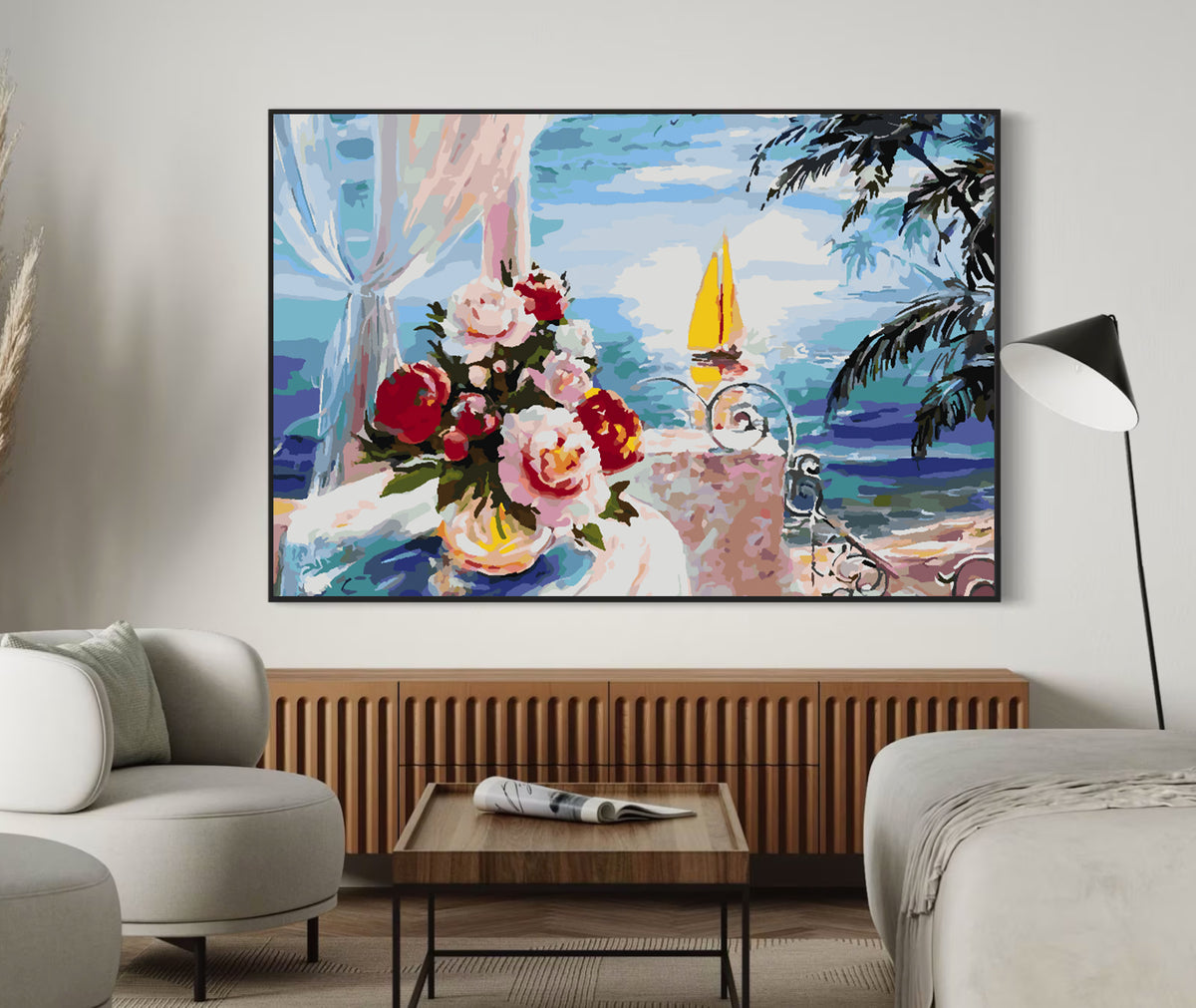 Paint by numbers - Flowers in a Vase 4394