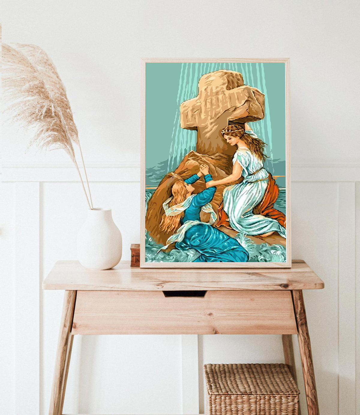 Paint by numbers - Woman at the Cross 4399