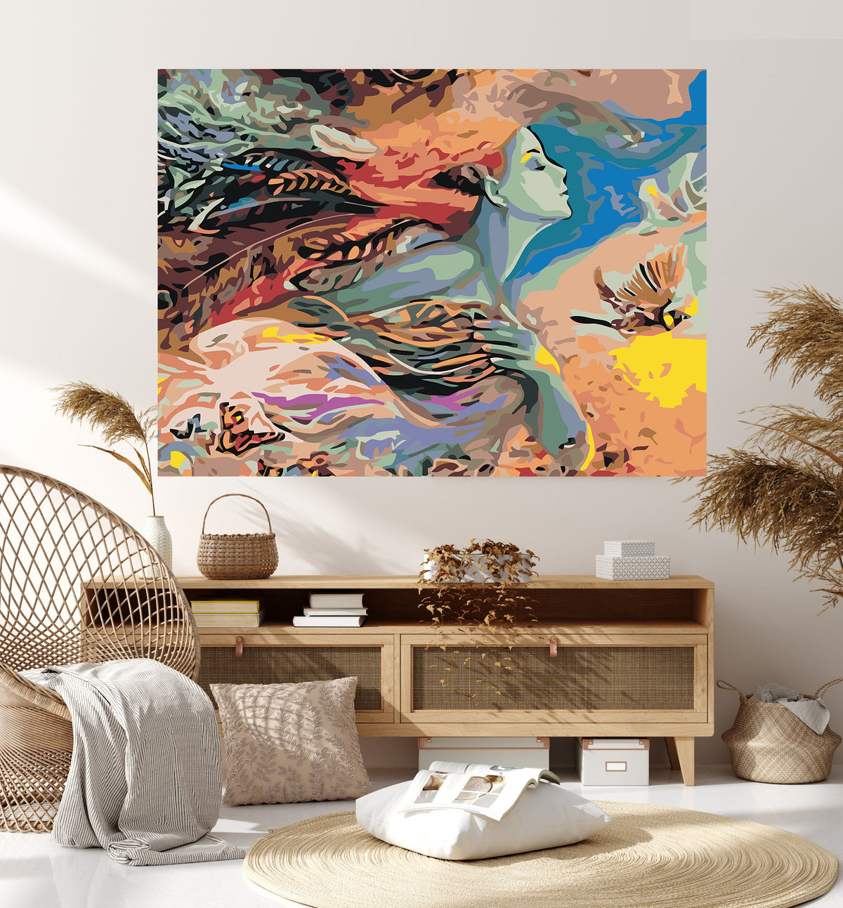 Paint by numbers - Flying Girl 4400