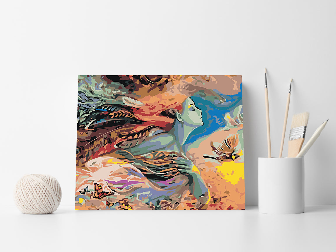 Paint by numbers - Flying Girl 4400