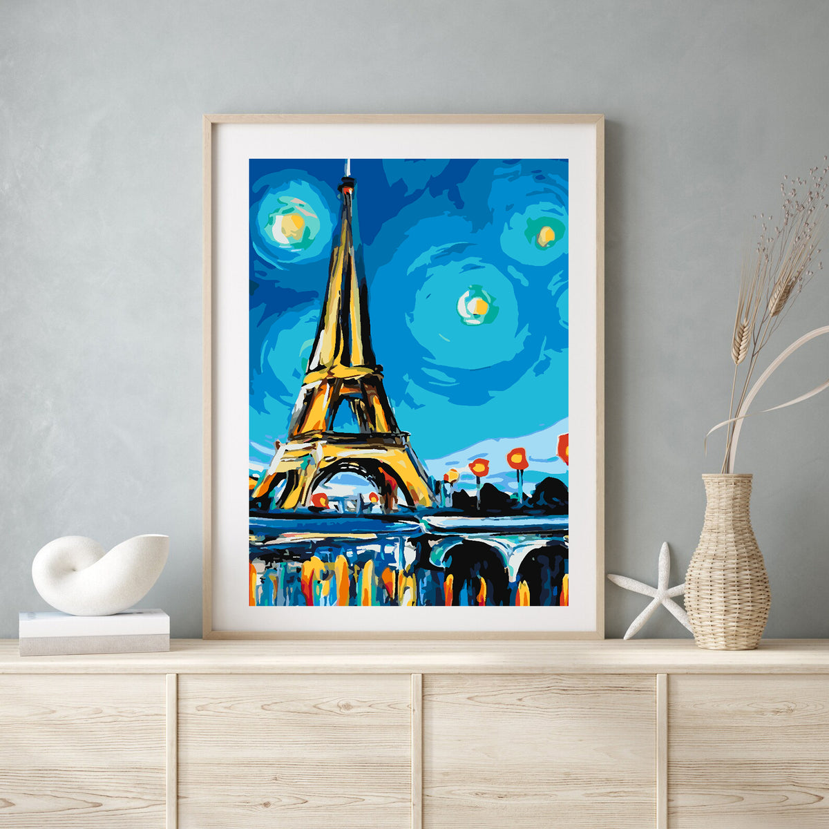 Painting by numbers - Eiffel Tower 4408