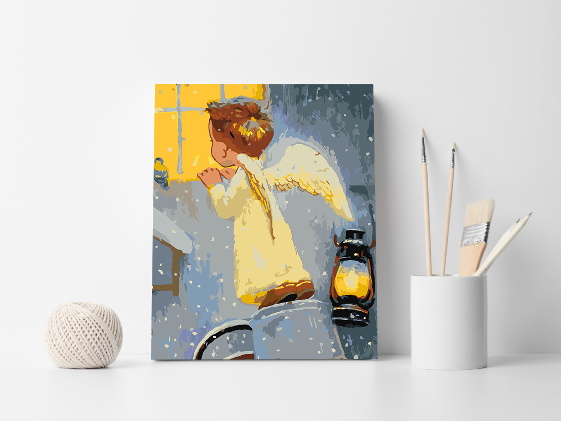 Painting by numbers - Little Angel 4414