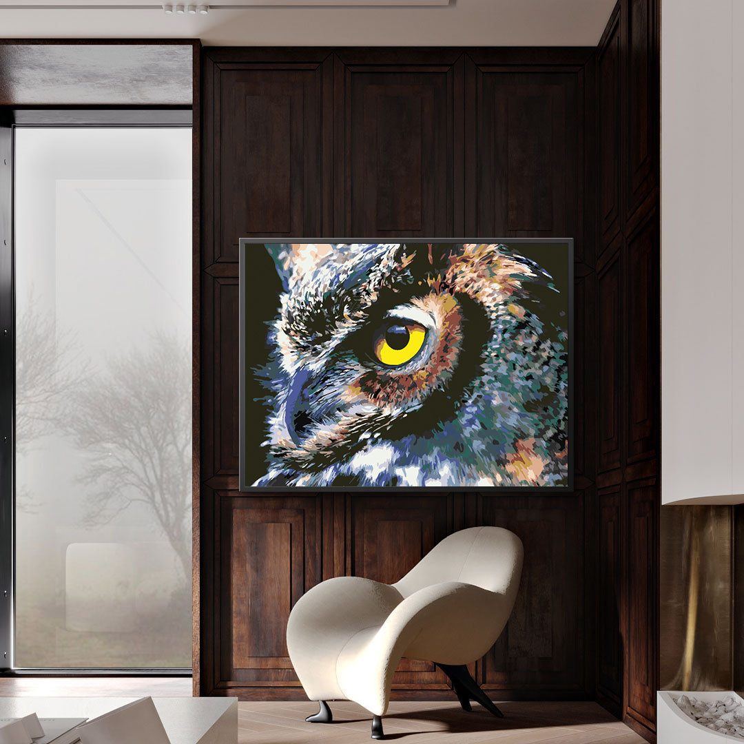 Paint by numbers - Beautiful Owl 4416