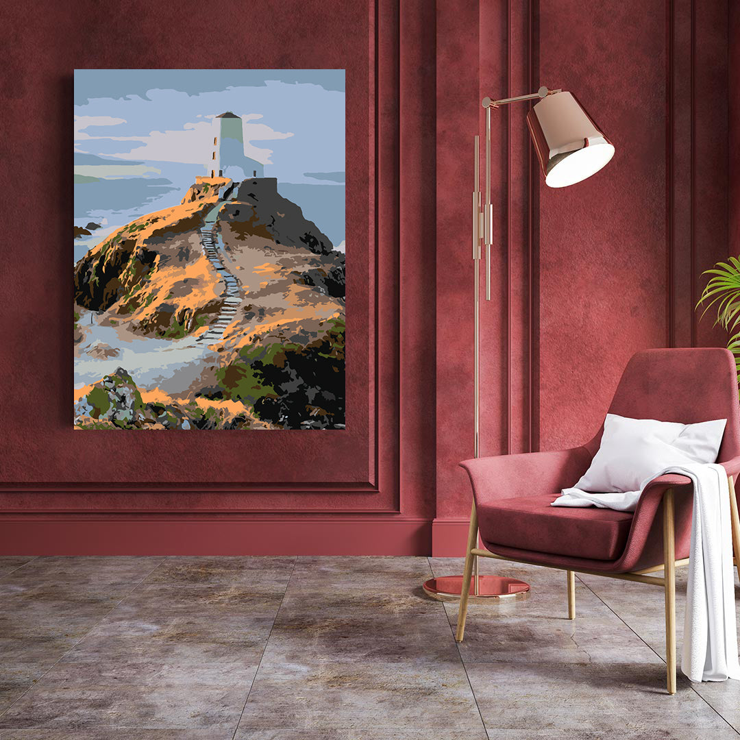 Pictura pe numere - Turn in Munte 4417