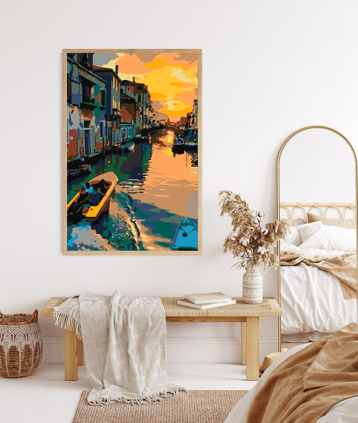 Paint by numbers - City on Water 4421