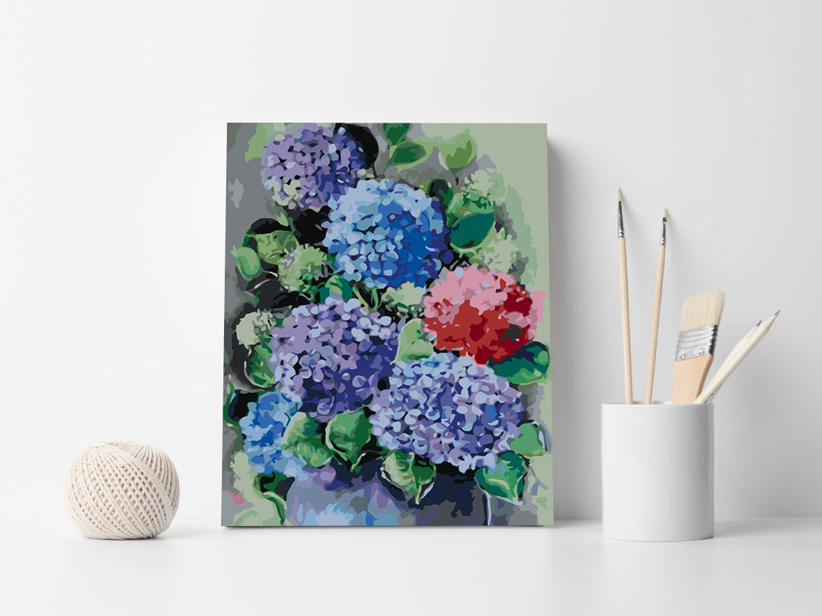 Painting by numbers - Flowers 4427
