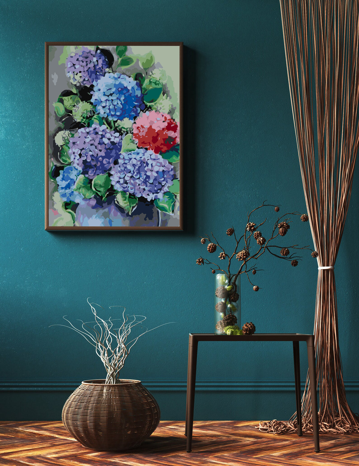Painting by numbers - Flowers 4427