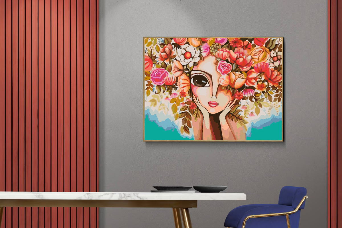 Paint by numbers - Flower Head 4449