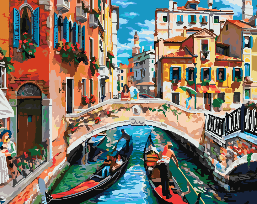 Painting by numbers - Venice 4452