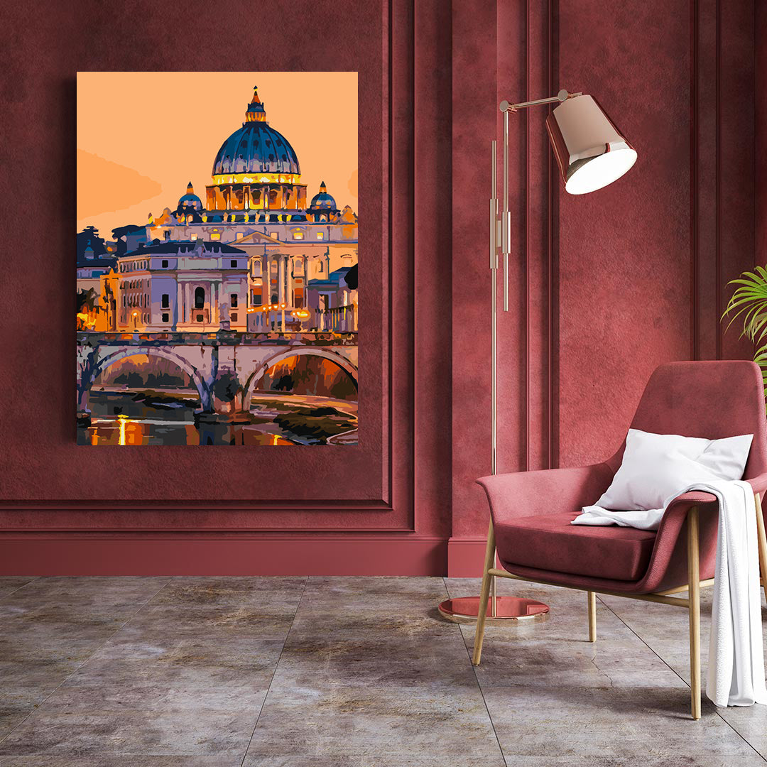 Paint by numbers - St. Peter's Basilica 4455