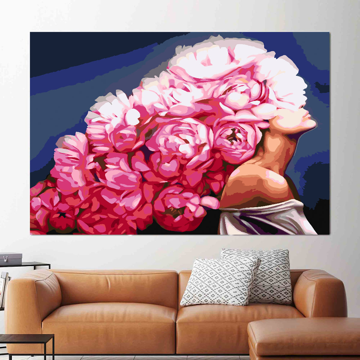 Painting by numbers - Flower Head 4457