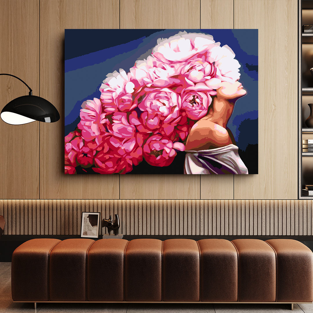 Painting by numbers - Flower Head 4457