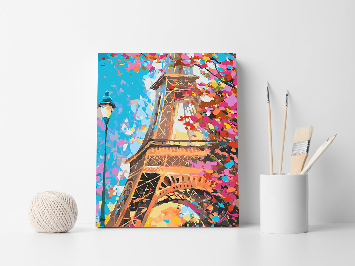 Painting by numbers - Eiffel Tower 4458