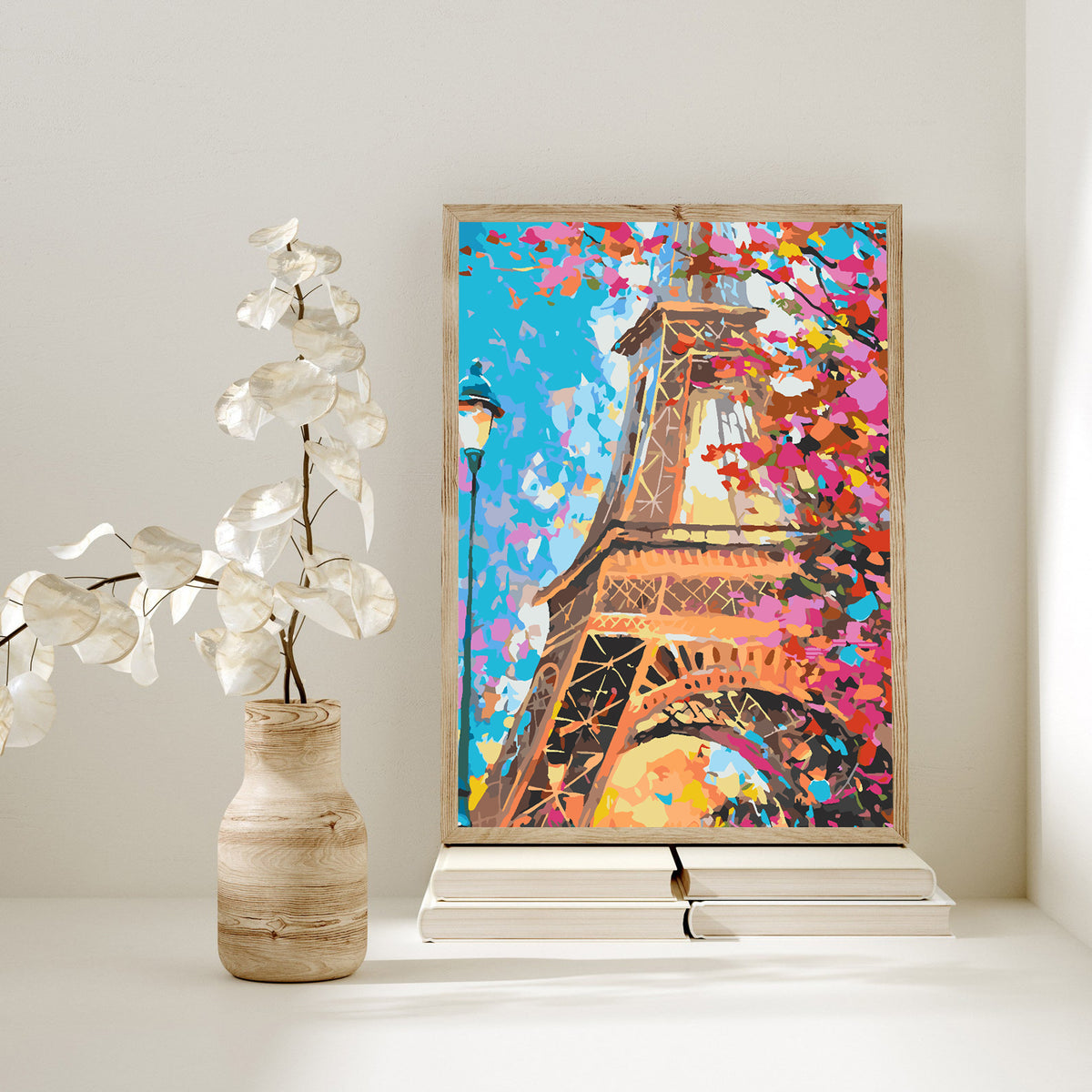 Painting by numbers - Eiffel Tower 4458