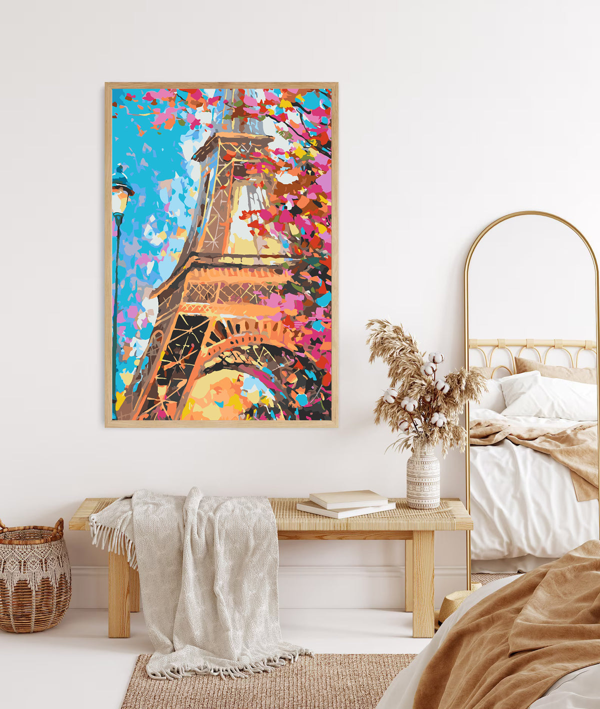 Painting by numbers - Eiffel Tower 4458