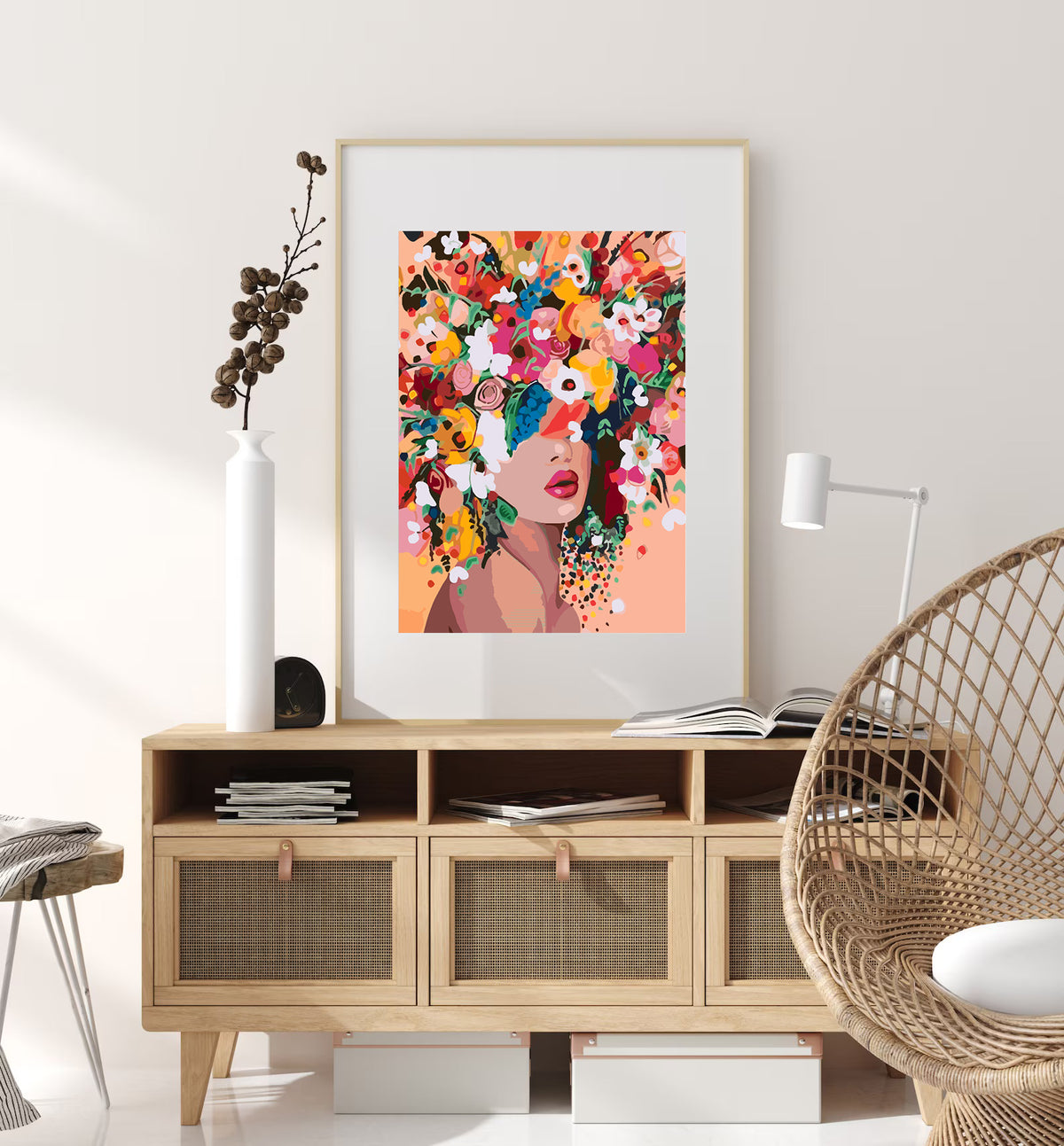 Paint by numbers - Flower Head 4459