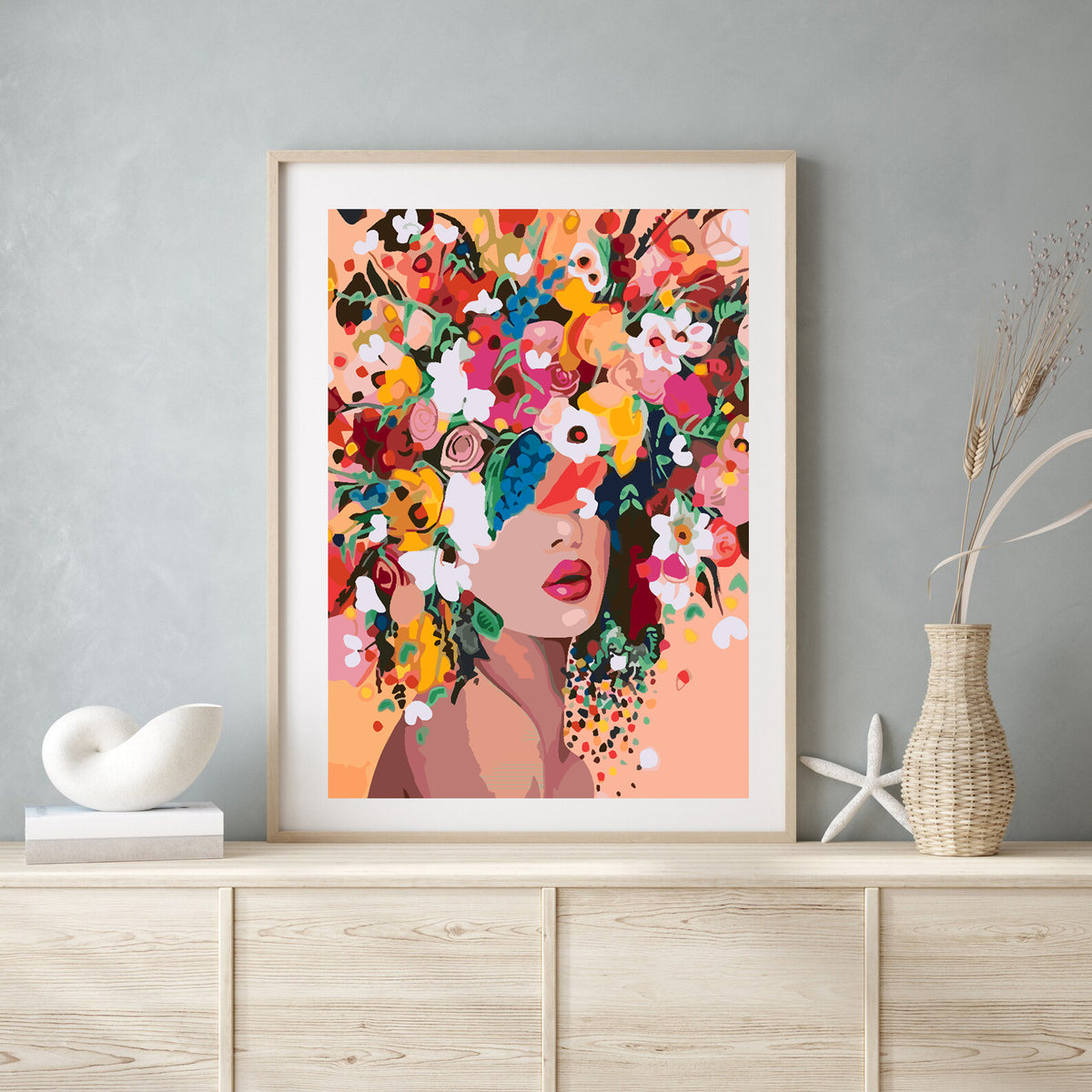Paint by numbers - Flower Head 4459