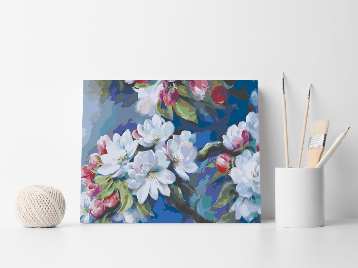 Painting by numbers - Flowers 4460