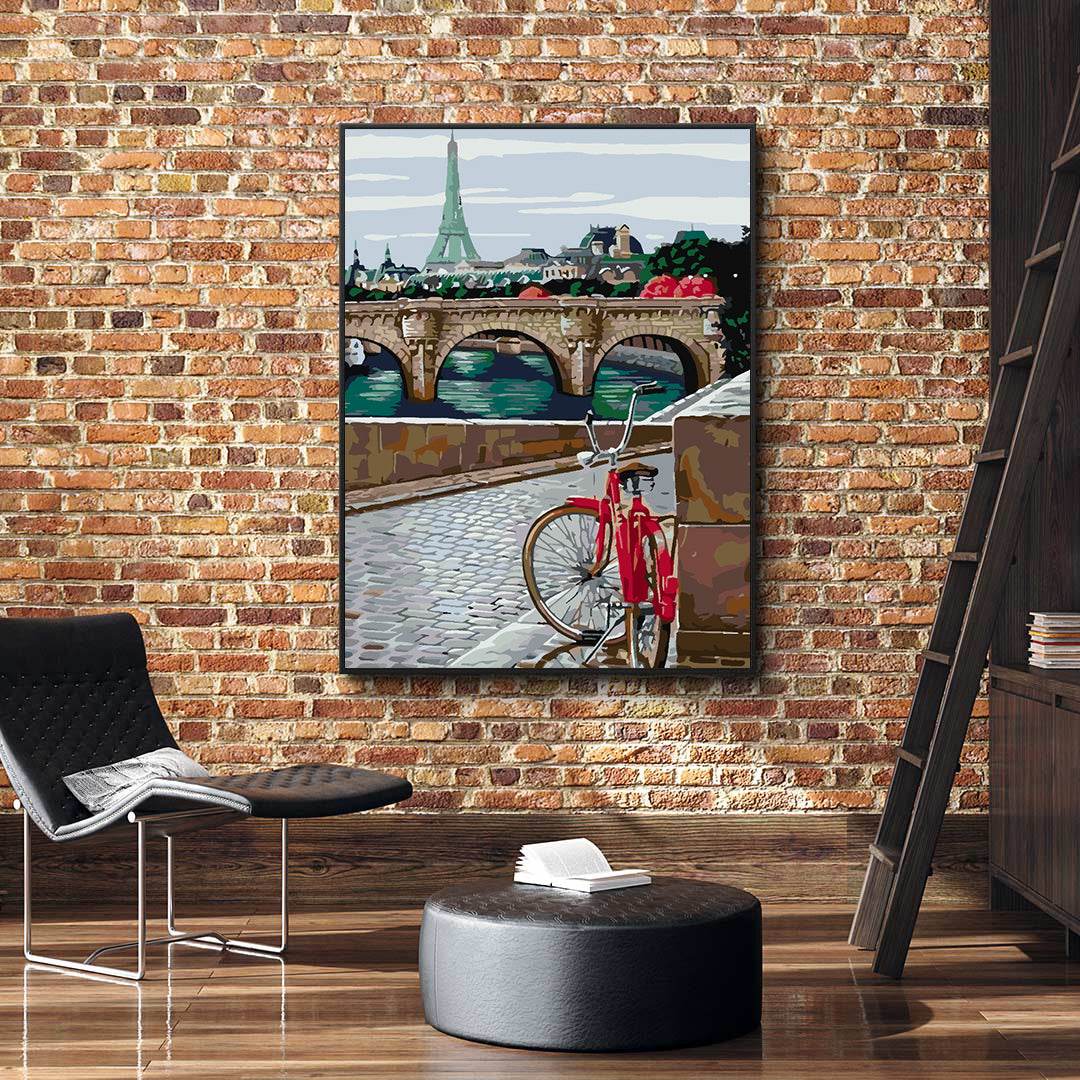 Paint by numbers - Rainy Day in Paris 4463