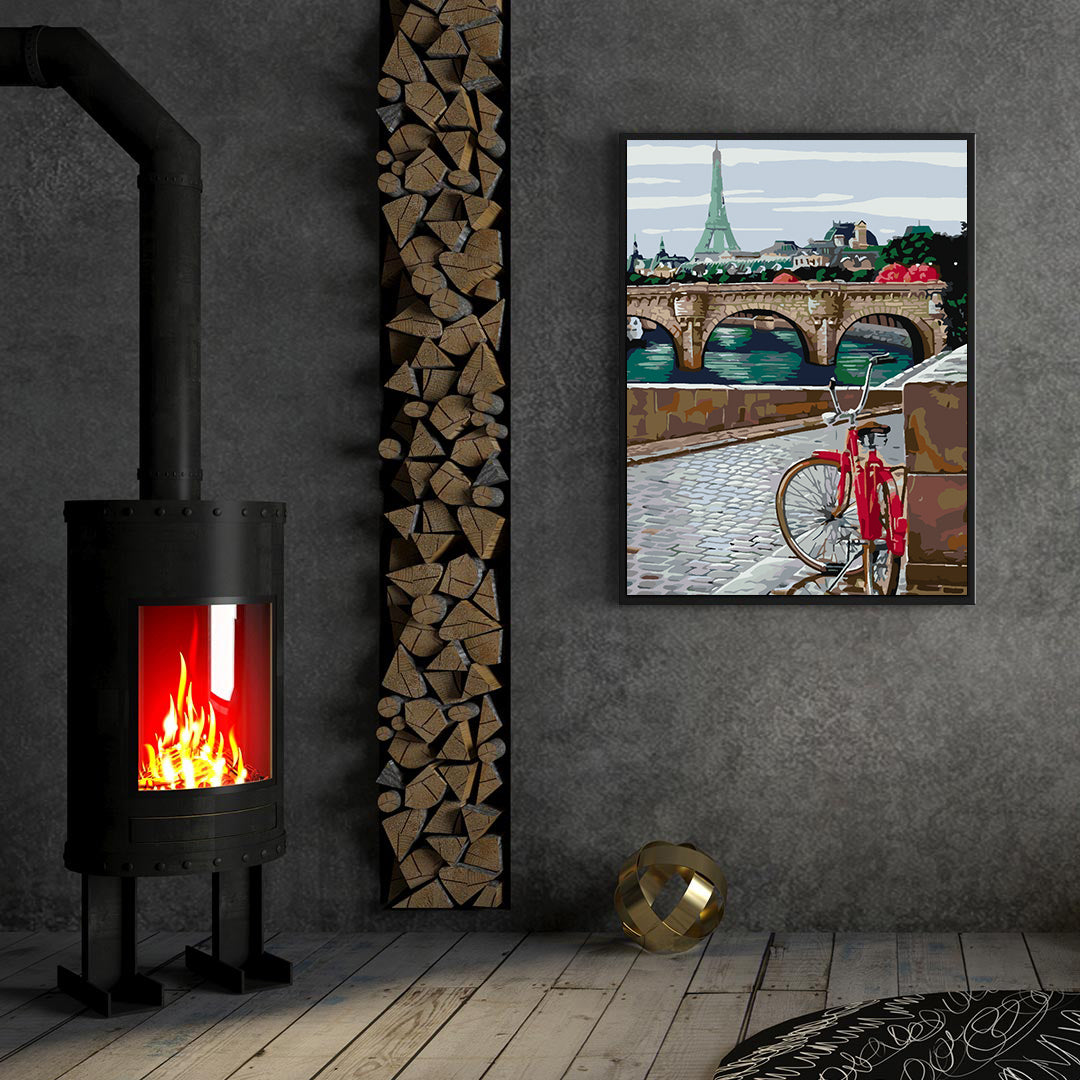 Paint by numbers - Rainy Day in Paris 4463